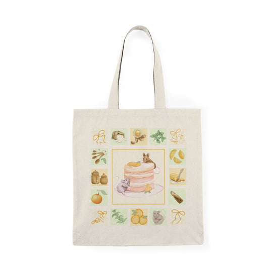 Mice In The Kitchen Pastel Tote Bag