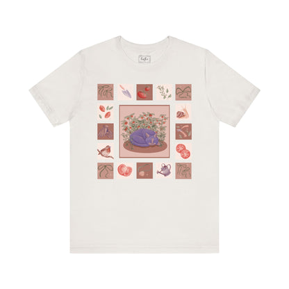 Tomato Garden Cat Tshirt