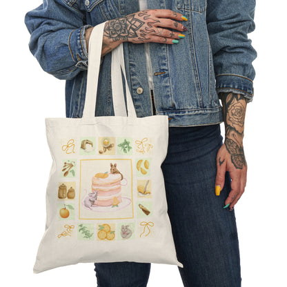 Mice In The Kitchen Pastel Tote Bag