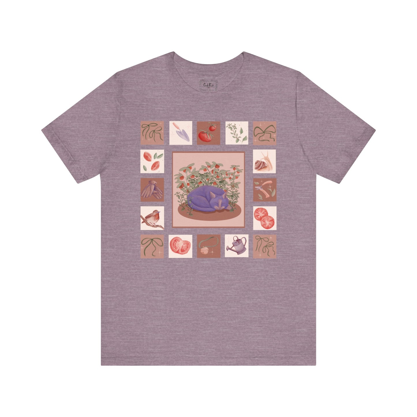 Tomato Garden Cat Tshirt