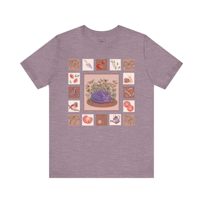 Tomato Garden Cat Tshirt