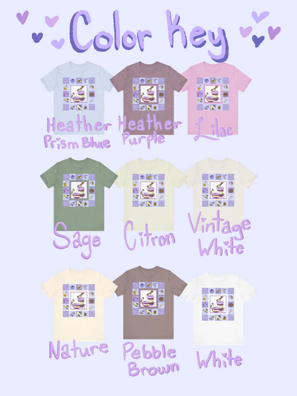 Honey, Preserves, and Garden Birds Blueberry Cottage Tshirt