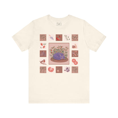 Tomato Garden Cat Tshirt