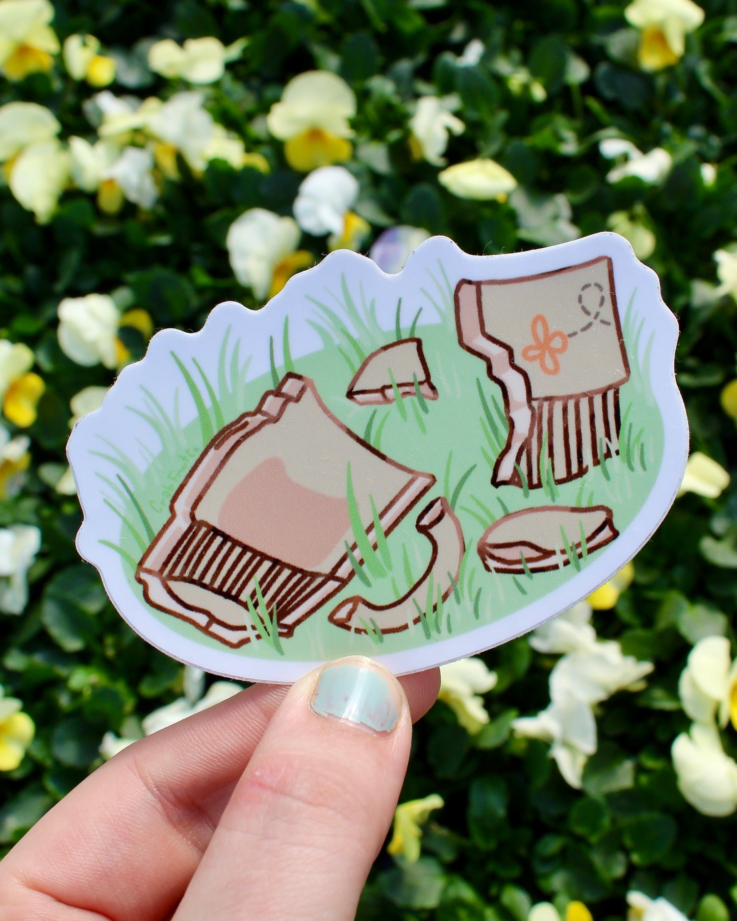 Jake’s Mug Vinyl Sticker