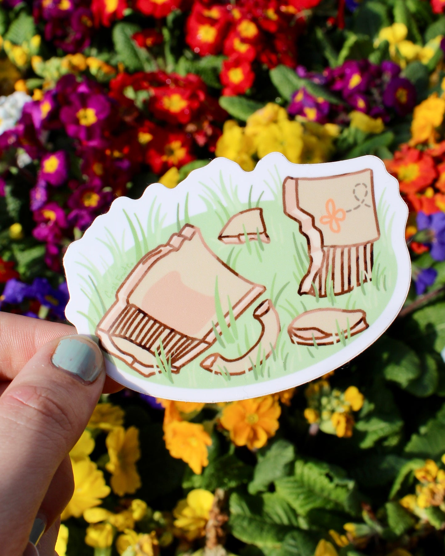 Jake’s Mug Vinyl Sticker